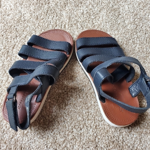 ZARA Boys Collection Navy Sandals. EU size 27 US 10.5 - Picture 3 of 4